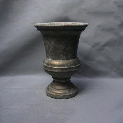 European Style Outdoor Decor Fiber Cement Antique Vase Flower Receptacle