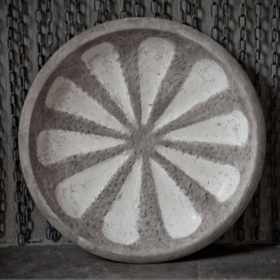 Chaozhou Vintage Round Plate Wall Hanging Shabby Chic Home Decor Wall