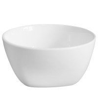 Most Popular Restaurant White Glazed Porcelain Ramen Custom Ceramic Bowl