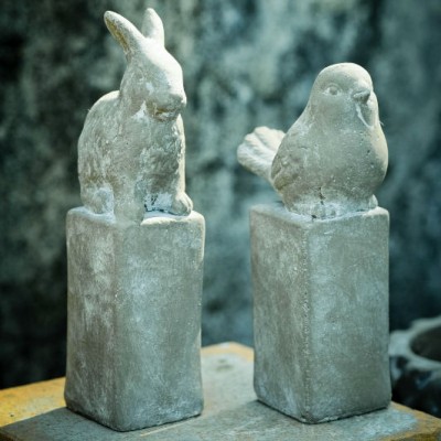 Wholesale Rabbit Bird Figurine Decoration Home Decor Garden Ornaments Animals