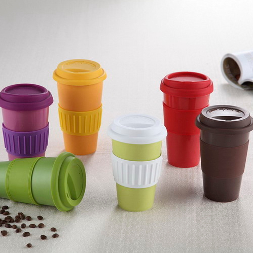 Eco-friendly Reusable Double Wholesale Sublimation Tumbler Cups Coffee Mug Ceramic